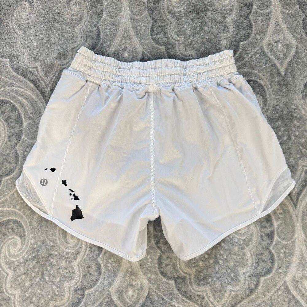 Womens Lululemon Hawaii Exclusive Hotty Hot High Rise Shorts (Long)